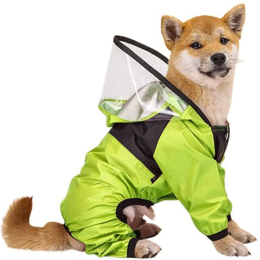 Waterproof Reflective Dog Rain Jacket