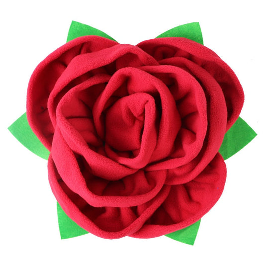 Rose Flower Dog Snuffle Mat