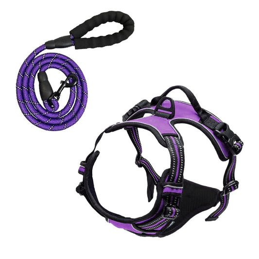 Adjustable Reflective Dog Harnesses