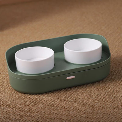 Melamine Elevated Dog Food Bowl