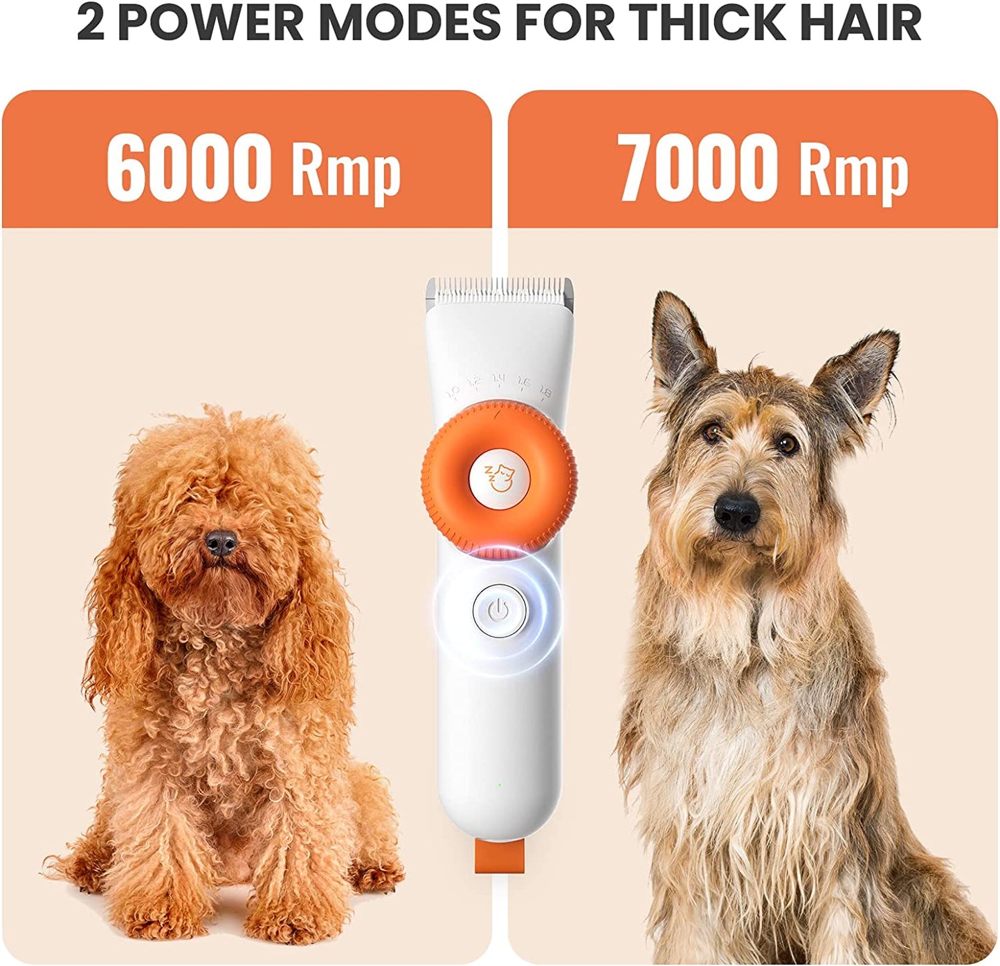 Professional Silent Dog Hair Clippers