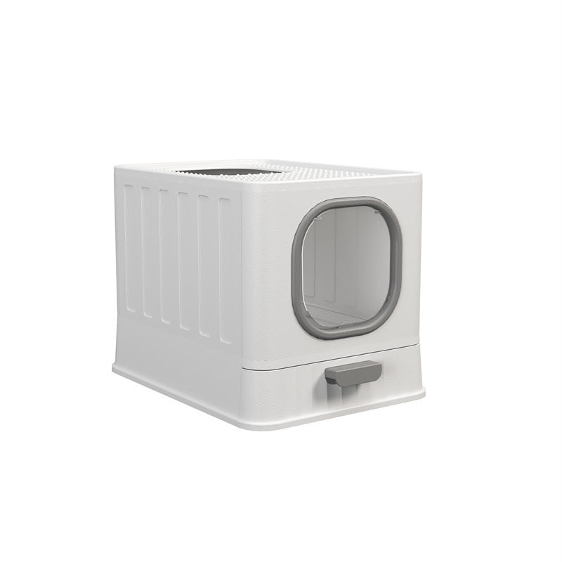 Fully Enclosed Cat Litter Box