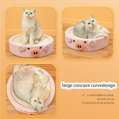 Cute Pig Sisal Cat Scratcher