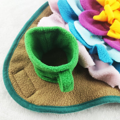 Flower Shape Dog Snuffle Mat