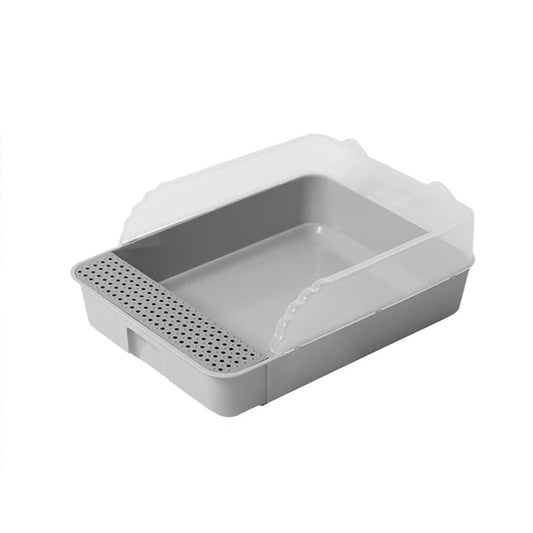 Semi Closed Cat Litter Box Basin