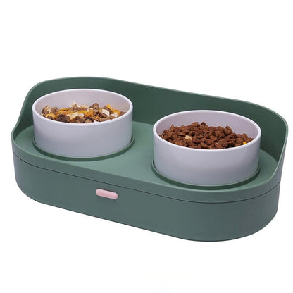 Melamine Elevated Dog Food Bowl