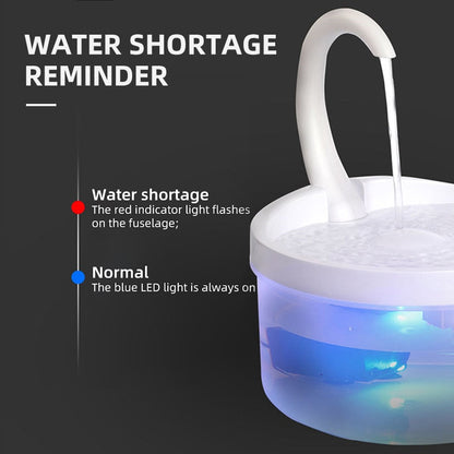 2L Automatic Cat Led Water Fountain