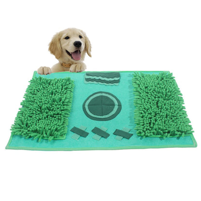 Green Field Dog Snuffle Mat