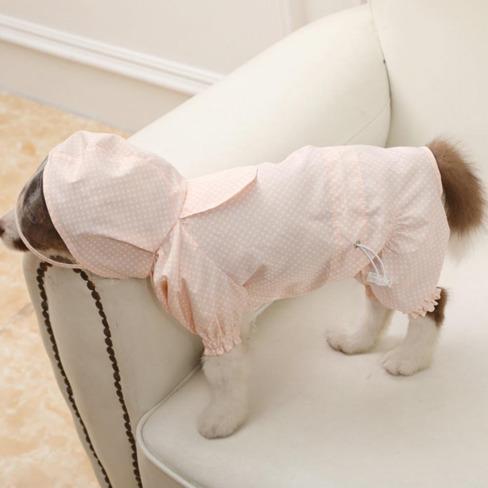 Four Legged Dog Hooded Raincoat