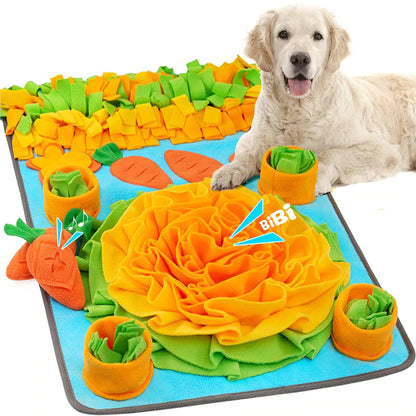 Carrot Field Large Dog Snuffle Mat