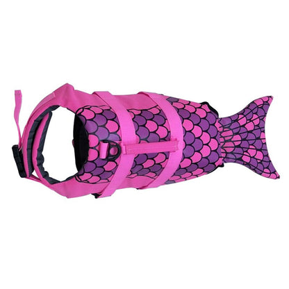 Cute Mermaid Dog Life Jacket