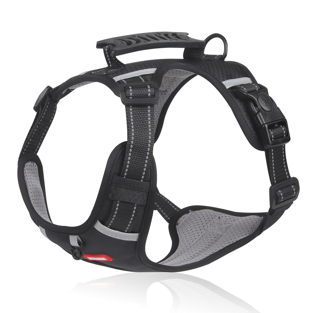 Reflective Dog Harness With Handle