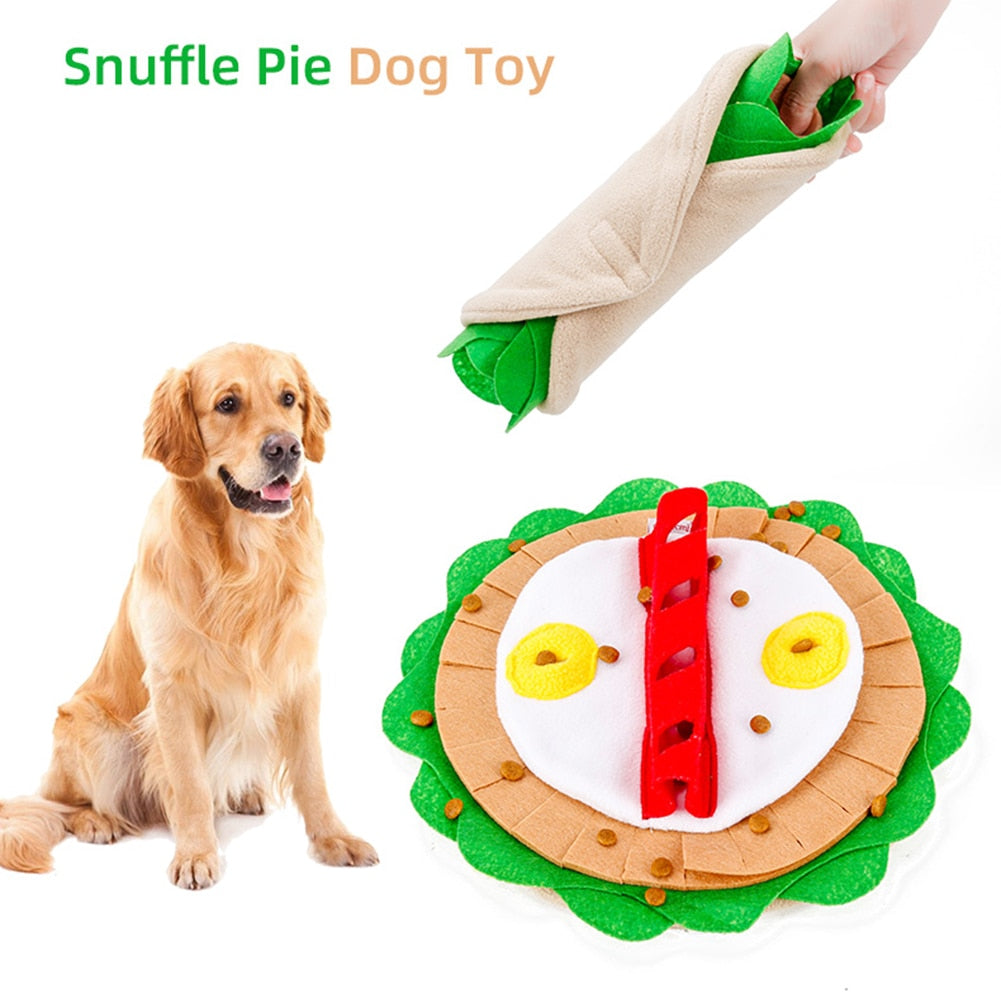 Funny Dog Snuffle Pie Toy