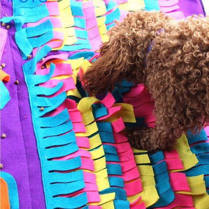 Purple Life Fun Dog Snuffle Mat