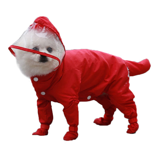 Waterproof Four Legged Dog Cape