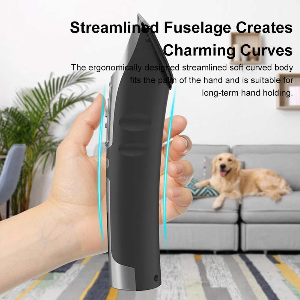 Cordless Low Noise Dog Hair Clipper