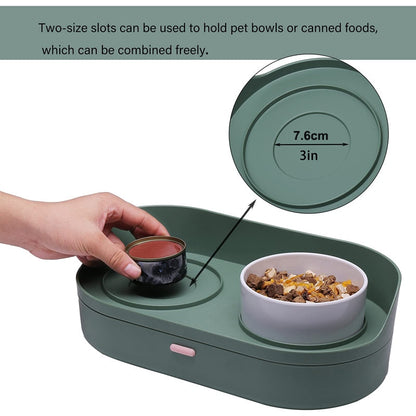 Melamine Elevated Dog Food Bowl