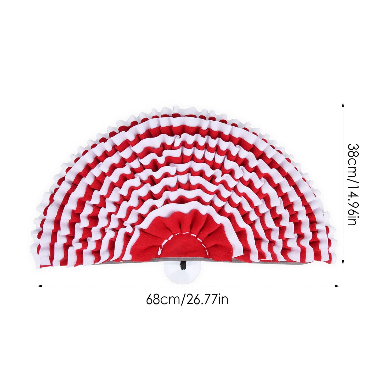 Red Fan Dog Snuffle Mat