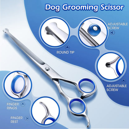 5 In 1 Professional Dog Scissors Kit