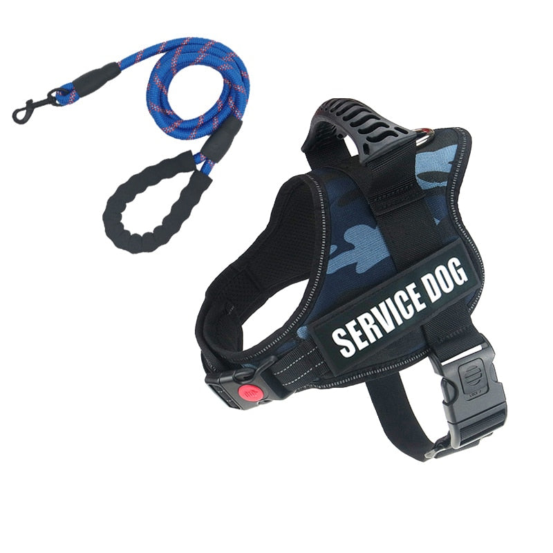 Rugged Nylon Handle Dog Harness