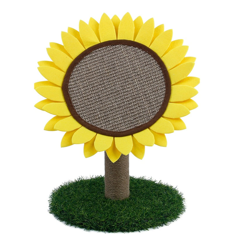 Sunflower Shape Cat Sisal Toys