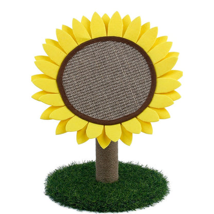 Sunflower Shape Cat Sisal Toys