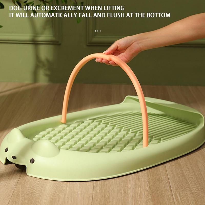 Splash Proof Grid Design Dog Potty