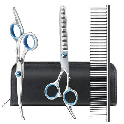 Professional Safe Dog Scissors Kits Set