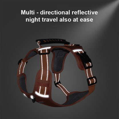 Reflective Dog Harness With Handle