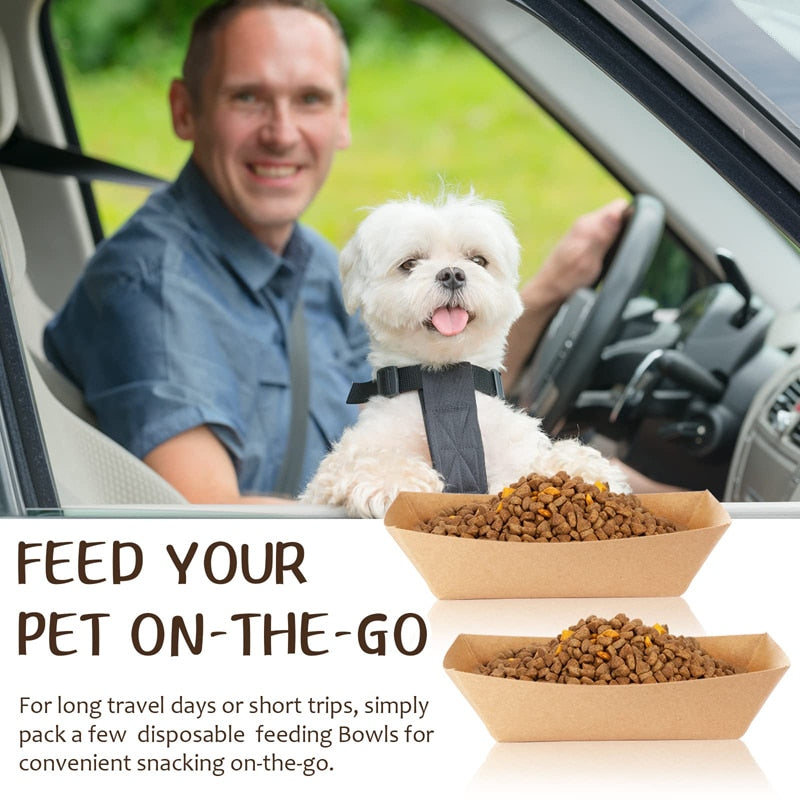 Disposable Dog Feeder Bowl