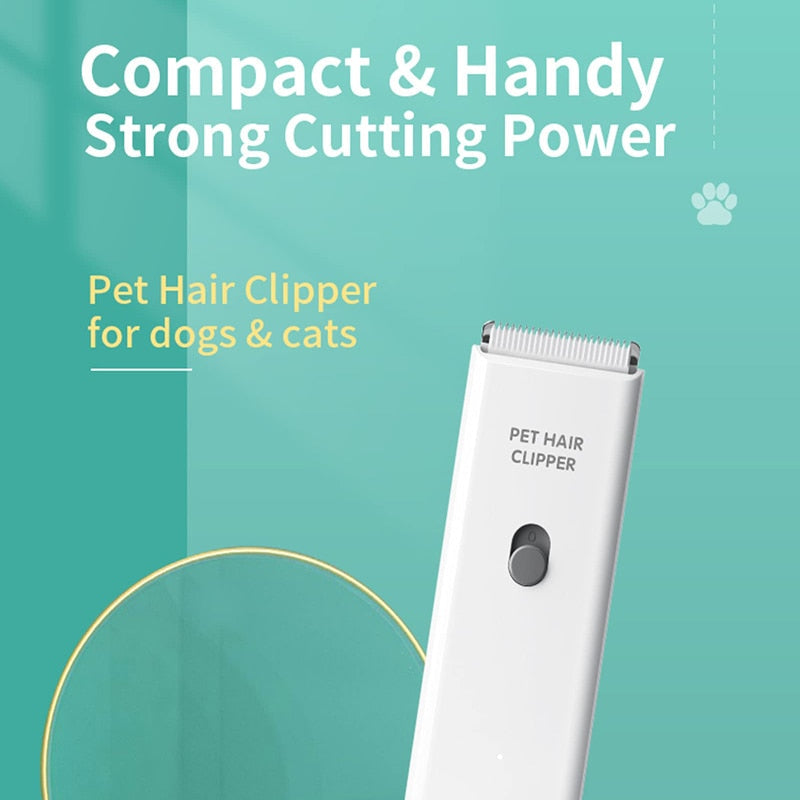 Cordless Waterproof Dog Hair Shaver