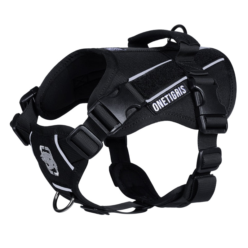 No Slide Reflective Night K9 Harness