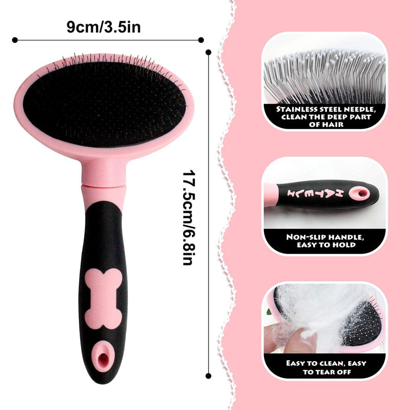 Stainless Steel Needle Pet Brush