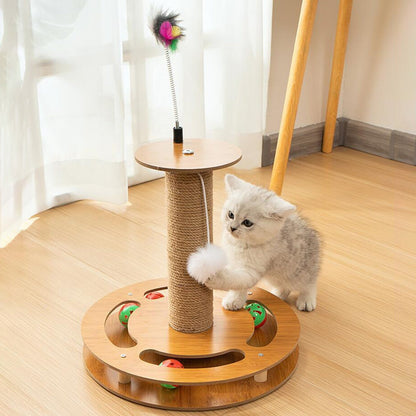 4 In 1 Cat Scratching Post