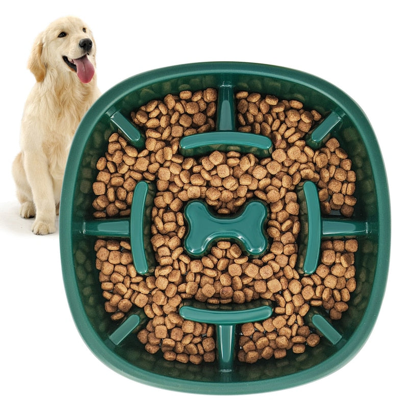 Fun Maze Dog Slow Feeder Bowl