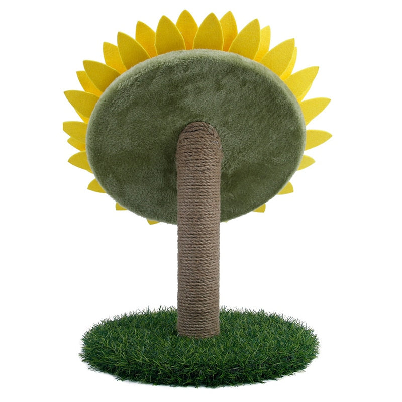 Sunflower Shape Cat Sisal Toys