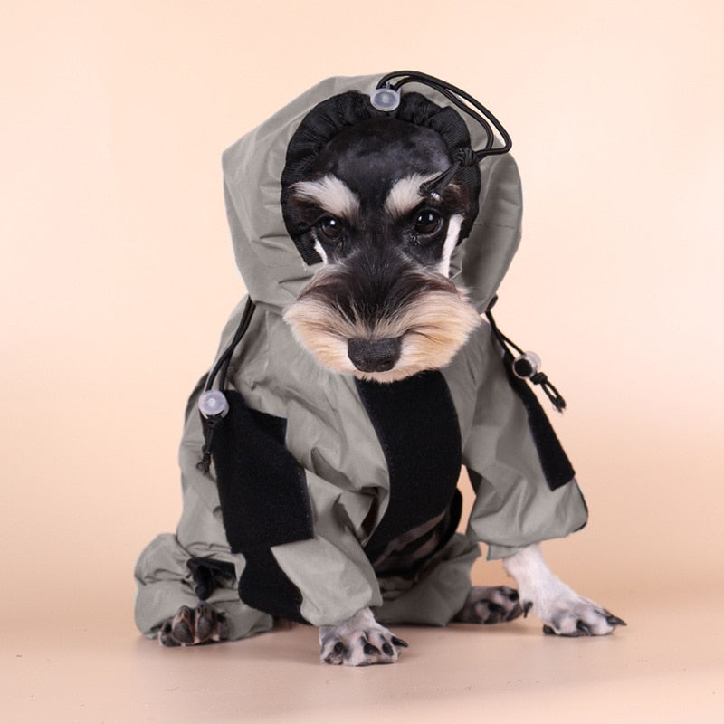 Luxury Dog Raincoat Jumpsuits