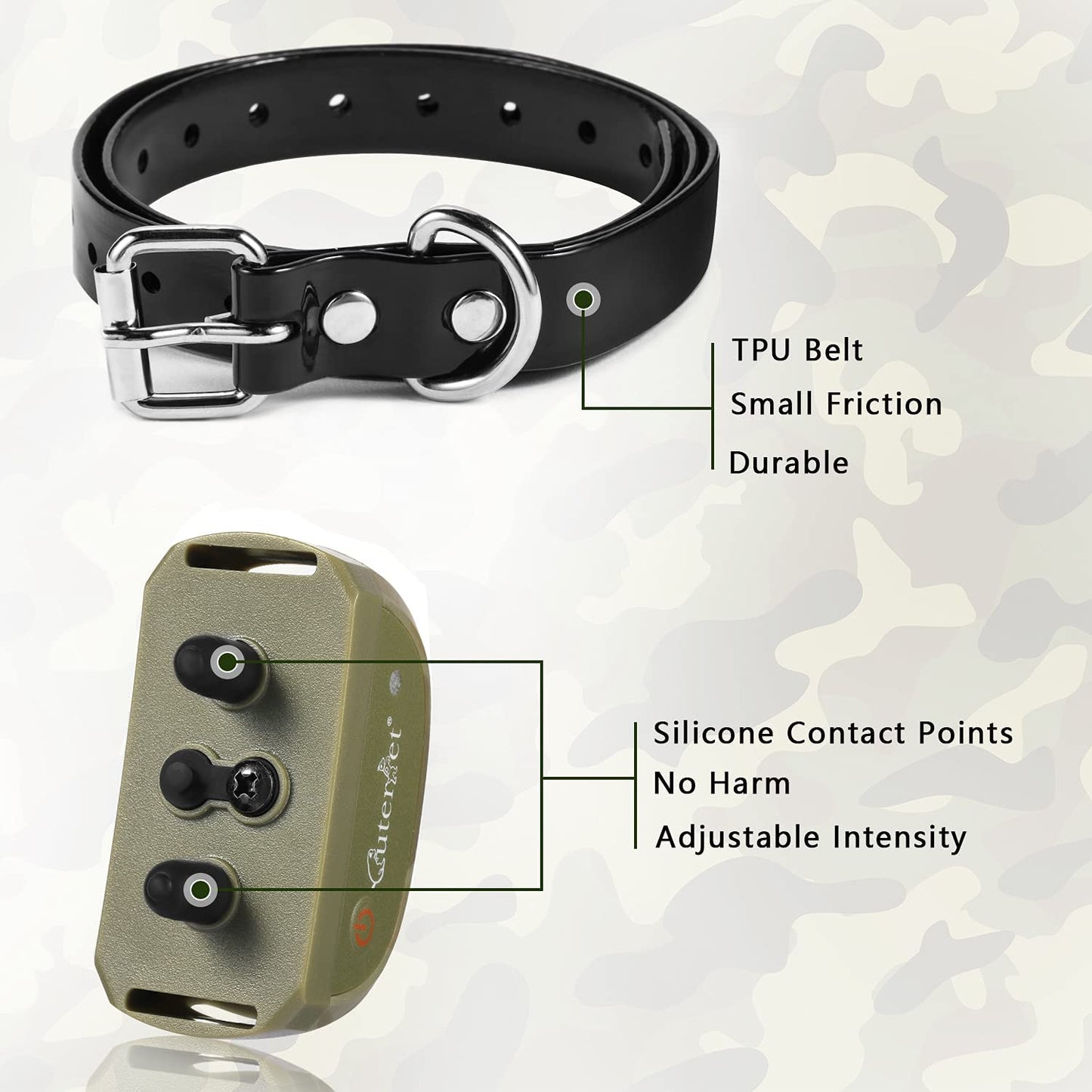 2000ft Tactical Dog Training Collar