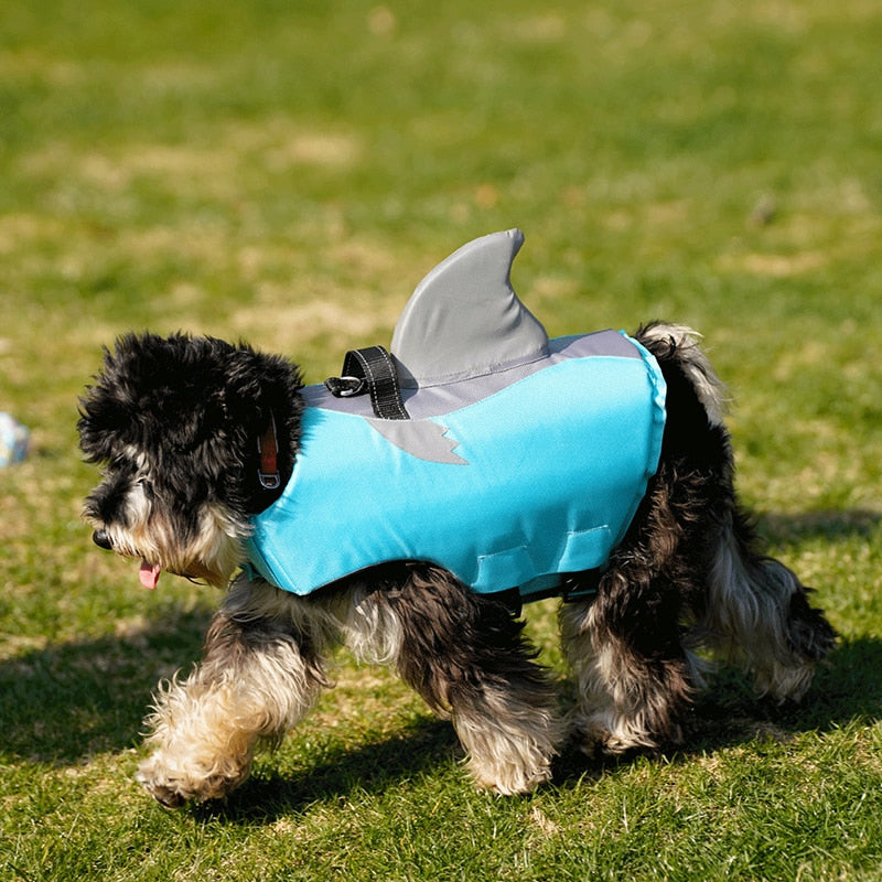 Blue Shark Dog Life Jacket