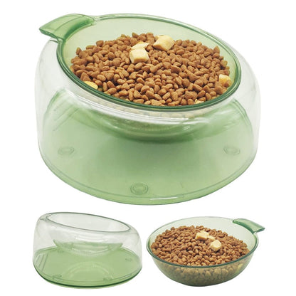 500ml Tilted Raised Pet Bowl