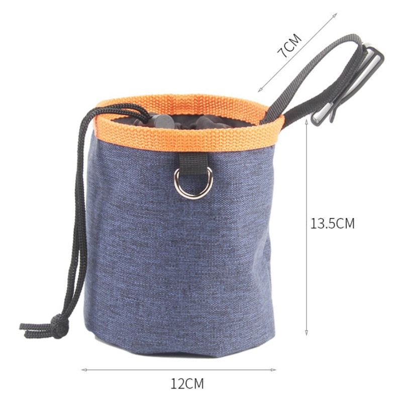 Portable Feeding Pet Treat Pouch