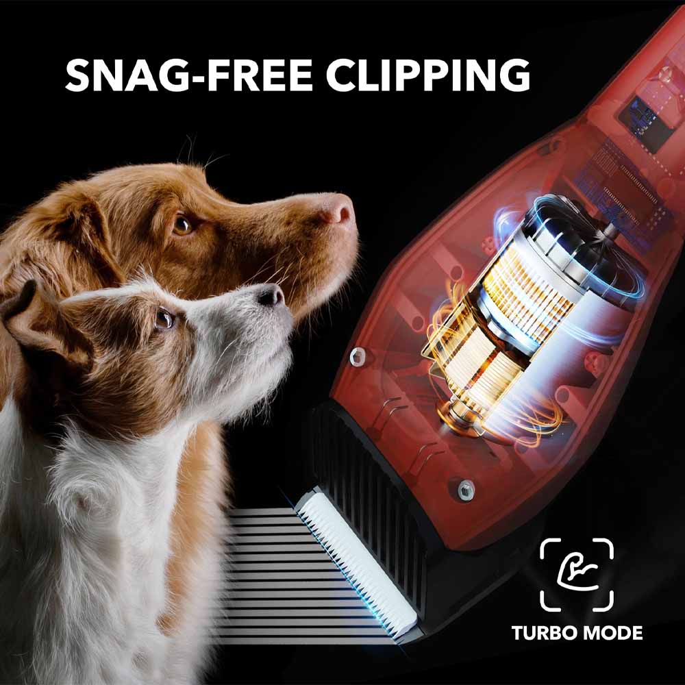 Low Noise 3 Modes Dog Hair Clippers