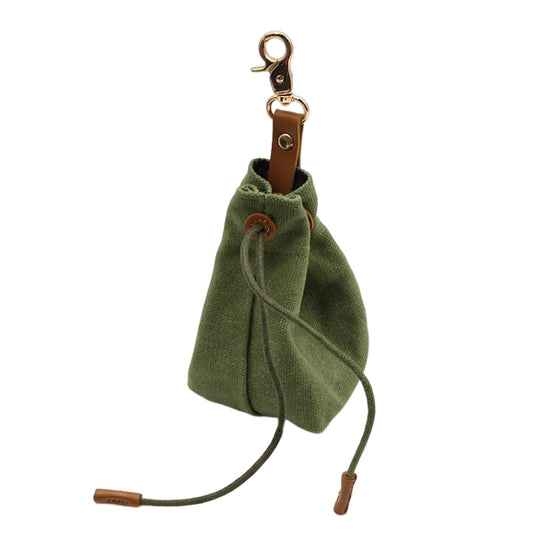 Durable Canvas Dog Treat Bag