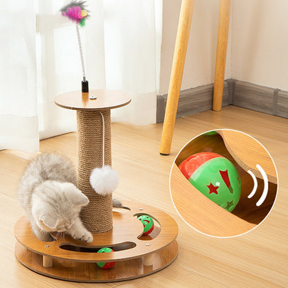 4 In 1 Cat Scratching Post