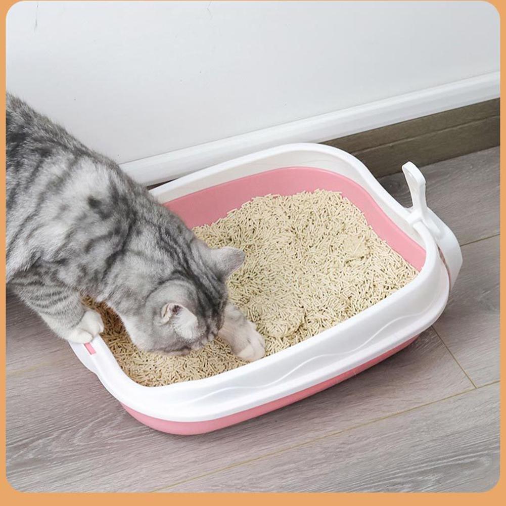 Double Layered Cat Litter Box