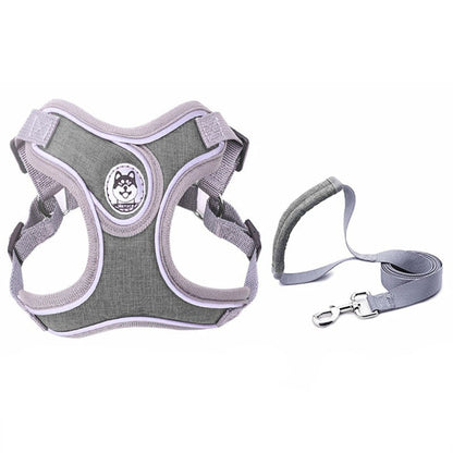 X Shaped Design No Pull Dog Harness