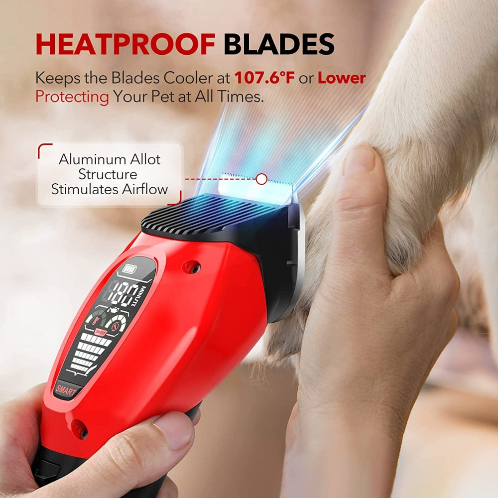 Low Noise 3 Modes Dog Hair Clippers