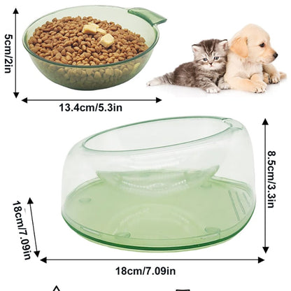 500ml Tilted Raised Pet Bowl