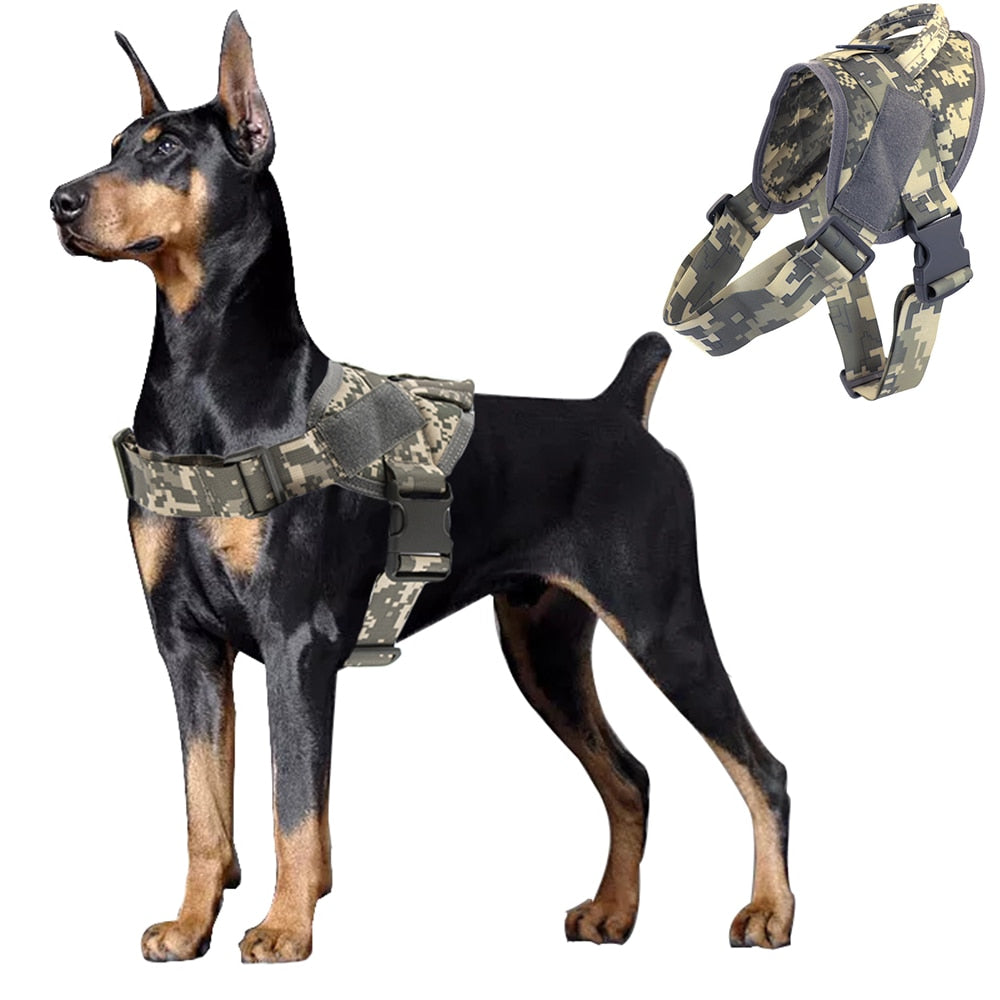 Patrol K9 Dog Harness & Leash