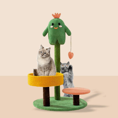 Funny Cute Cat Scratcher Tower